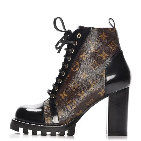 louis vuitton high heel boots